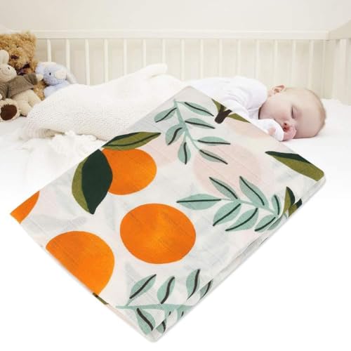 Breathable Baby Cotton Swaddle Blanket Soft Muslin Bath Towe