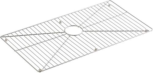 UPGRADED Lifetime Appliance K-6474-ST Stainless Steel Bottom Basin Rack Compatible with Kohler Vault, Strive Sink