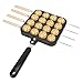 16 trous Takoyaki Grill Pan Plaque De Cuisson Outil De Moule De Cuisson Antiadhésif Pour Octopus Ball 4 Aiguilles De Cuisson pour Gratuit