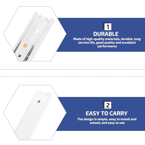 Guías para aluminio de correderas resistentes para optimizar armarios 8