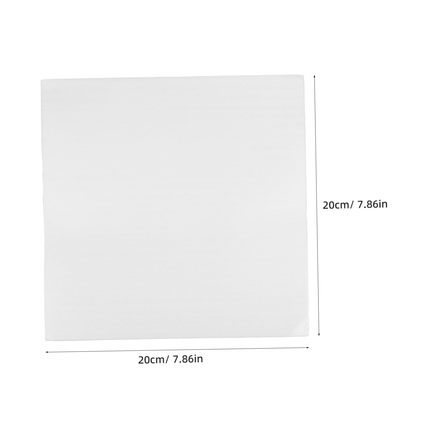 SOLUSTRE 100pcs Pearl Cotton Bags Thick Foam Packaging for Shipping Mailing Glass Bottles Plates