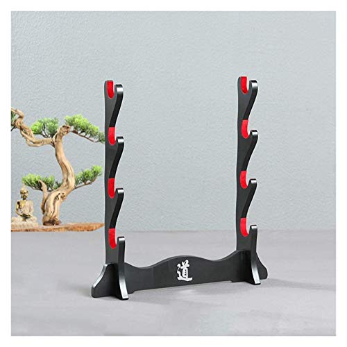 Estante para Armas de 4 Niveles, Soporte para Espadas, Elemento Chin, taoísmo, Estante para Espadas, Estante para exhibición de Espadas samuráis y katanas, Estante para Espadas, Soporte para Espadas