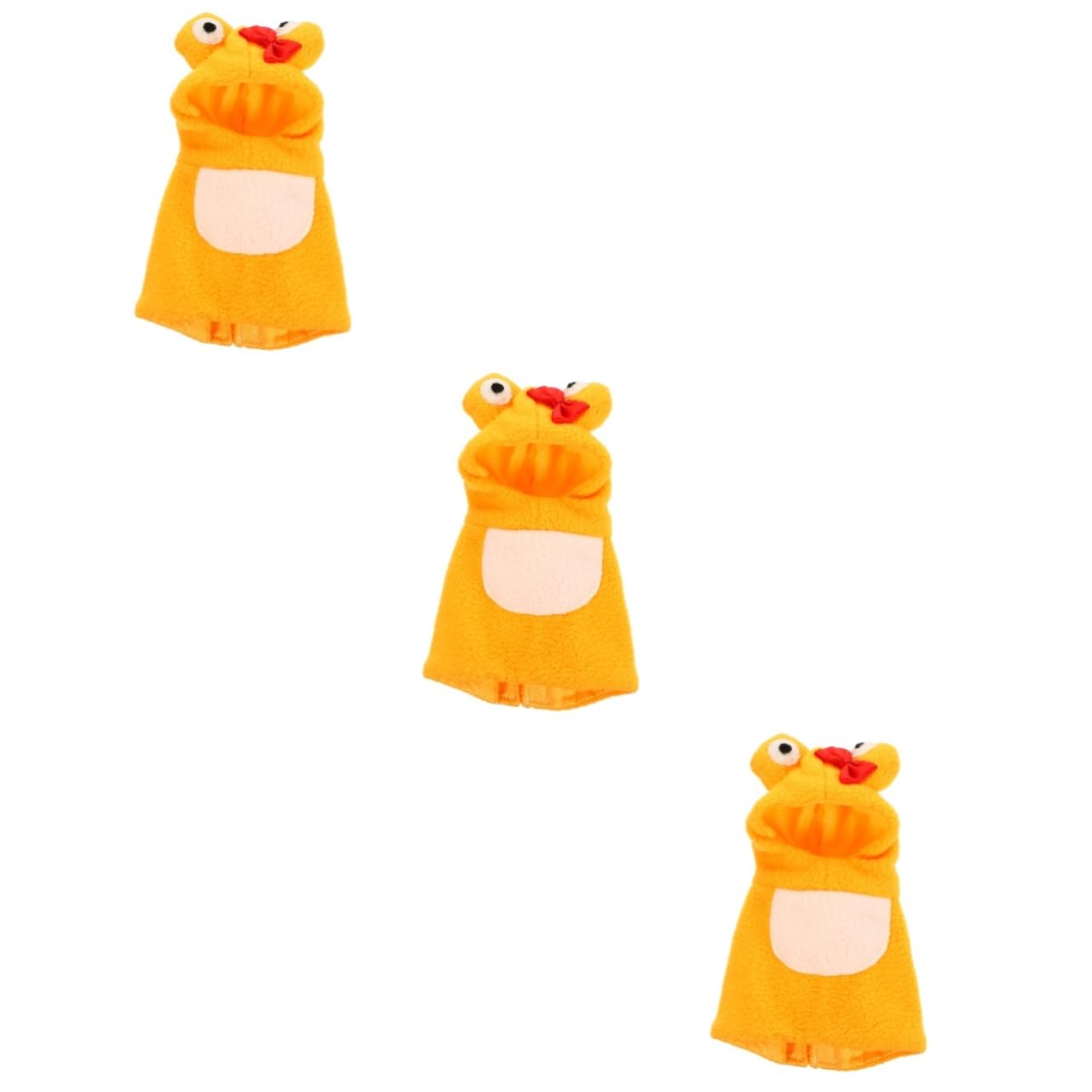 Costume pour oiseaux en polaire douce BESPORTBLE pour perroquet (3 pièces)