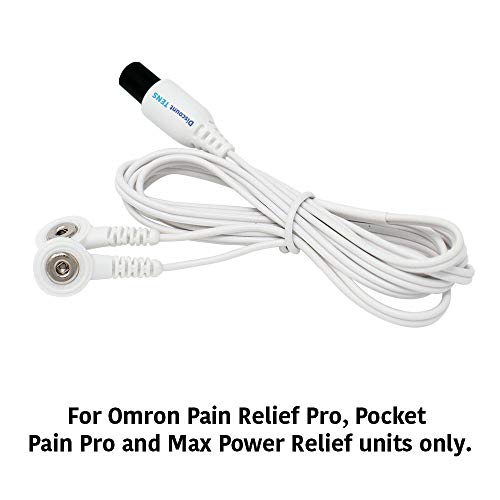 Discount Tens, Omron Compatible Lead Wires. Replacement Lead Wires For Omron Electrotherapy Devices. (Max, Pro, Pocket, 2 Snap) #TOP2