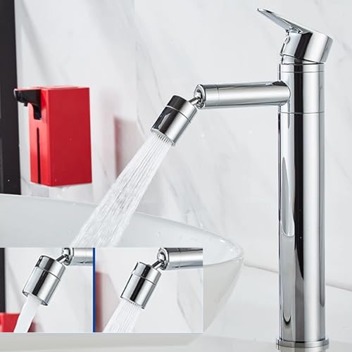 Robinet de cuisine noir et évier moderne à poignée unique avec douchette rotative 360