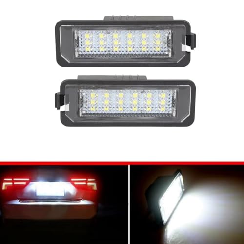 Luz de matrícula soluciona bombilla fundida en ITV de VW Scirocco y Polo 5