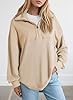 SHEWIN Womens Sweatshirts Casual Waffle Knit Tops ... #1