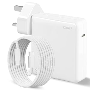 COOYA 140W USB C Super Fast Charger, for MacBook Pro 16, 15, 14, 13 Inch