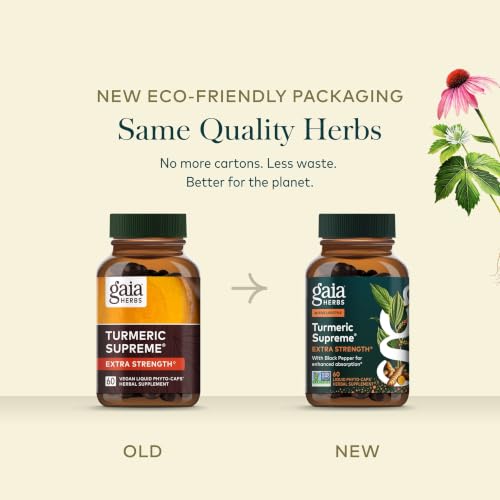 Gaia Herbs Turmeric Supreme Extra Strength Capsules