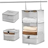 Trois méthodes de stockage: Le stockage des vêtements adopte un design pliable..1. Stockage entièrement fermé: 1-2 Les couvertures peuvent être stockées dans le sac, et la fermeture éclair est complètement fermée pour une meilleure protection contre la poussière..Facile à stocker et à transporter, parfait pour les voyages..2. Stockage de compression de boucle: Une fois les articles emballés dans le sac, pliez-le et attachez la boucle pour empêcher les vêtements de tomber;.3. Il peut être accroc