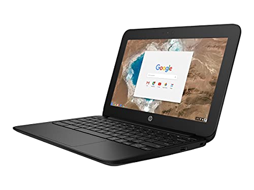 HP 11 G5 Chromebook, 11.6" HD Touch, Intel Celeron N3060, 4GB Ram, 16GB Storage, Webcam, Chrome OS (Renewed)