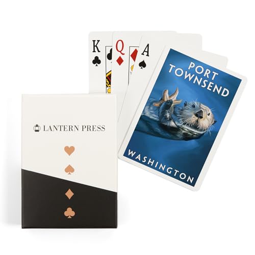 Lantern Press Port Townsend, Naipes de Póker, 52 cartas