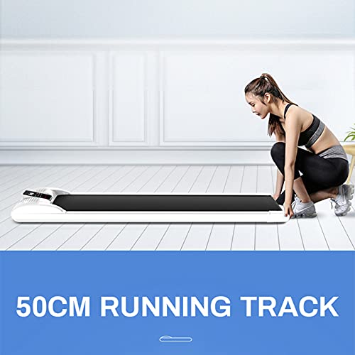 Image of Electric Walking Machine Ultra-Flat Under Desk Treadmill with LED Display Remote Control Adjustable Speed Jogging for Home /Office 100kg Max Weight