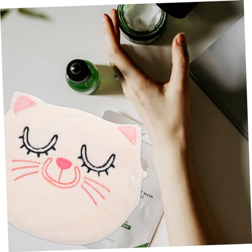 Ipetboom Toalha Quente Toalhas De Compressa Quente Toalha Máscara De Cuidados Faciais Toalha De Bele