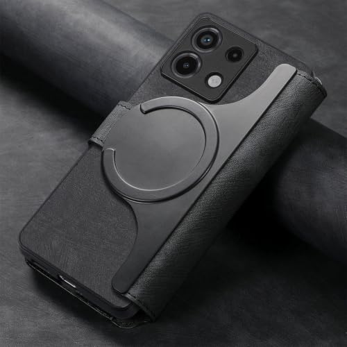 Redmi Note 15 Pro 4G �Ή� �X�}�z�P�[�X �蒠�^ MagSafe�Ή� ���p���O���\ 2in1������ �J�[�h���[ ���U�[ �ϏՌ� | ���h�~ Note 15 Pro 4G �g�уJ�o�[ ���z�^ �w��MagSafe �J�[�h �P�[�X�}�O�l�b