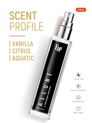 Image of EM5 Allune Perfume for Men | Citrus Aromatic Vanilla Fragrance | Eau De Parfum Spray | Luxury Gift for Men | 15 ml