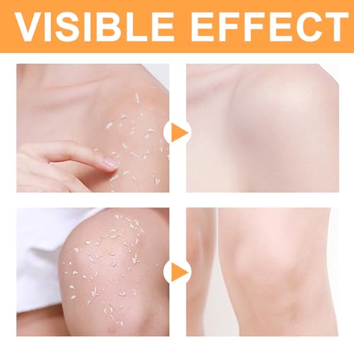 Orange Face Scrub Exfoliator,Acne Exfoliating Face Scrub,Pore Facial Scrub,Remove Blackhead & Smooth Skin Tone,Face Scrub for Men & Women,Vitamin C Body Scrub for Dull Skin,Arm & Back & Leg-50g - Image 5