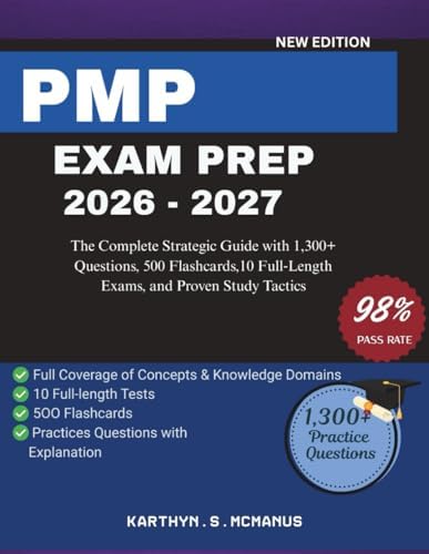 Amazon.com: PMP EXAM PREP 2026-2027: The Complete Strategic Guide with ...