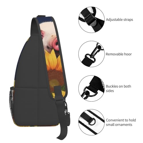 Bolso bandolera pequeño para mujeres y hombres miniatura 5