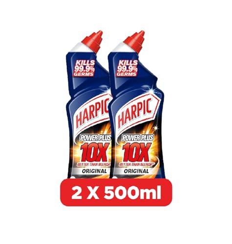Harpic Original Power Plus Toilet Cleaner 500ml x 2
