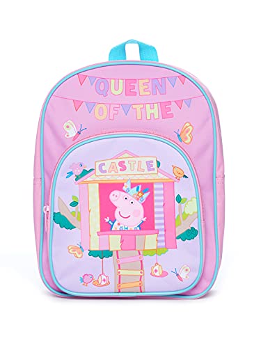 Image of Peppa Pig Queen Of The Castle Childrens Backpack Pink