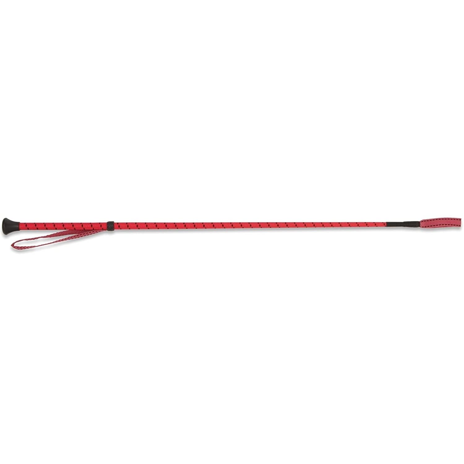 Shires - Fusta de Equitación Diseño Mango Hilado (26 in) (Rojo)