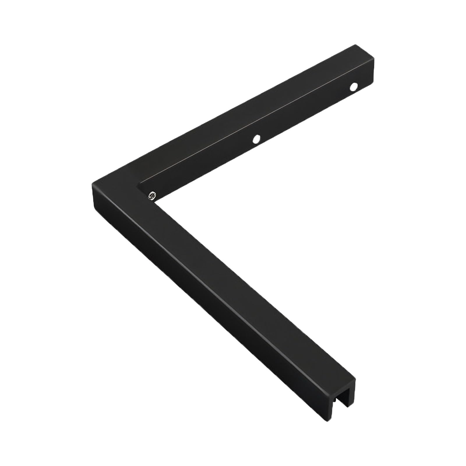 Supports en verre de douche brossé barre de fixation verticale pour salle de bain