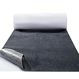 HOMBYS Boat Non-Slip Waterproof Marine Carpet - Indoor/Outdoor, Easy to Clean Deck Rug with Marine Backing (2.9 ft*7.8 ft, Gray)