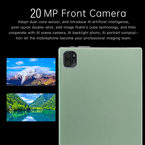10.1in Android 11 Tablet PC, 8GB RAM 256GB ROM, 128GB Expansão, Tela Sensível Ao Toque IPS HD Curvad