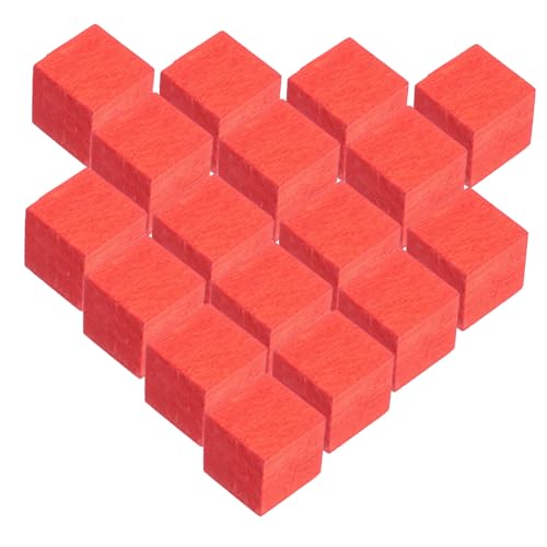 PRETYZOOM Blocs De Bois Carrés 20 Pièces 2cm Cubes Pour Loisirs Créatifs Et Activités Manuelles Garçon Et Filles