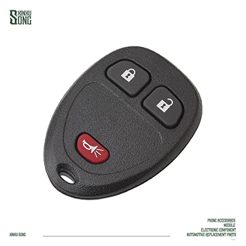 Clé de voiture 20869056 idéale comme double de télécommande 3 boutons - 3