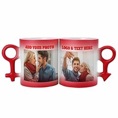 A-Red Couple Symbol Color-Changing mug