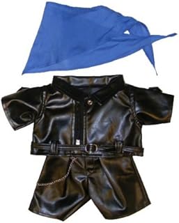 Biker Outfit Teddy Bear Clothes Fits Most 14