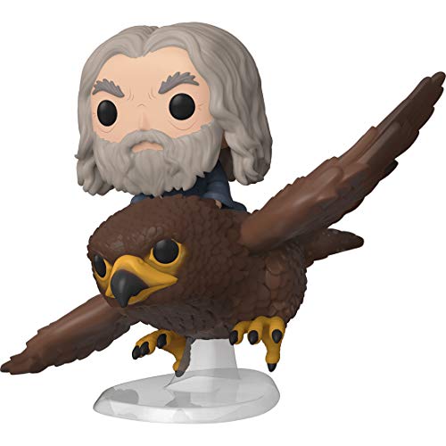 Gandalf on Gwaihir: Fun ko Pop! Rides Vinyl Figure & 1 Compatible Protector Bundle (072 - 40869 - B)