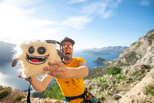 8BPLUS Chalk Bag for Climbing, Bouldering, Belt and Giftbox Included - Wide Opening - Brush Holders, for Left & Right Handers (Manny)