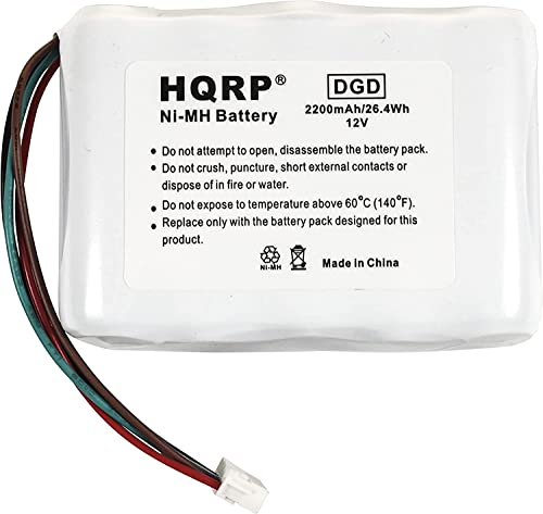 Hqrp 2200Mah Battery Compatible With Logitech Squeezebox Wi-Fi Internet Radio (Black/Red/White) #TOP7