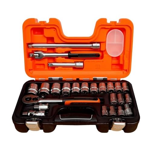 Neuer Bahco Belzer Steckschlüsselsatz 1,3 cm (0,5 Zoll) - 24 Teilig
