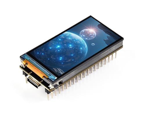 ESP32-S3 with 1.9inch Display Development Board 170 x 320, 262K Color, 32-bit LX7 Dual-Core Processor, Up to 240MHz Frequency, Supports 90° Hardware Rotation