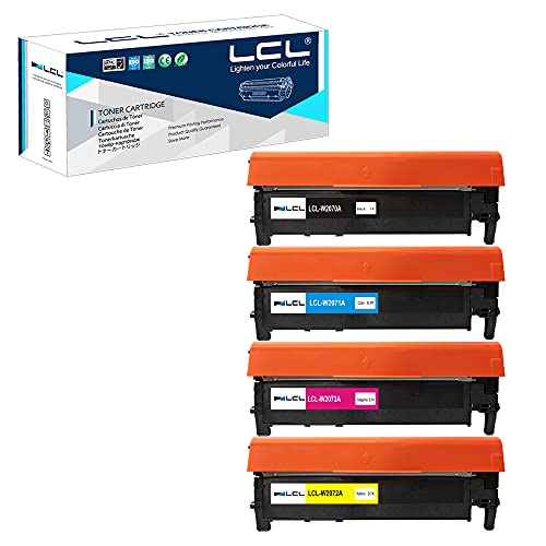 Toner compatible HP 117A W2070A W2071A W2072A W2073A pack de 4
