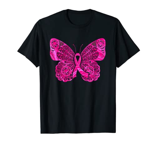 In October I Wear Pink Breast Cancer Awareness Warrior Camiseta