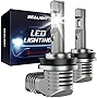 SEALIGHT H11 LED Bulb 20000 Lumens, 600% Brightness, 6500K Cool White H11/H8/H9 LED Bulbs, Plug-and-Play Replacement Bulbs, IP68, Pack of 2