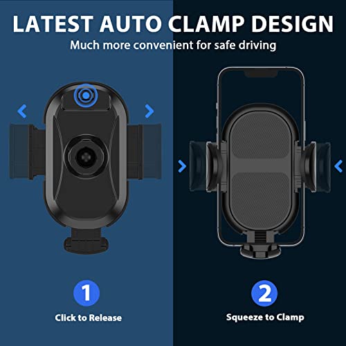 ORIbox Phone Mount for Car,Car Phone Holder Mount with Strong Suction Cup Dashboard Windshield Phone Mount Compatible with iPhone 14 13 12 11 Pro Max - Image 4