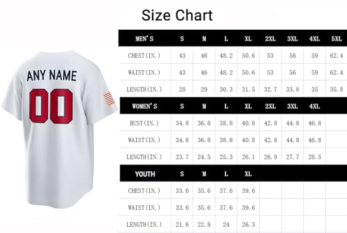 Camiseta de béisbol personalizada para adultos unisex con nombre y número a elección en la espalda miniatura 4