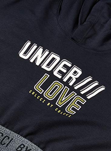 Colcci Fun Blusa de Moletom Estampada: Under Love, 16, Preto
