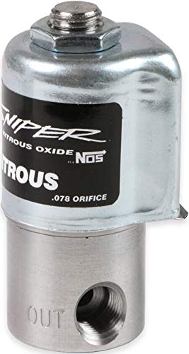 New Nos Sniper Wet Nitrous Plate Kit,150-250 Hp,10 Lb Orange Bottle,Compatible With Spread Bore Intake Manifolds With Quadrajet,Thermoquad,Holley Spread Bore Carburetors & Sniper Efi Systems #TOP2