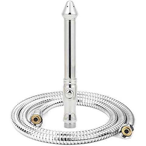 Shower Enema Hose and Nozzle System W/ 5ft Handheld Shower Hose for Douche Colonic Cleanse Kit Cover