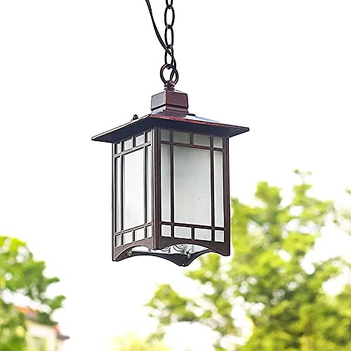 Pendant light outdoor imperméable avec douille E27 classique