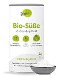 ✅ FEINES PUDER: 100% Puderzucker ohne Kalorien, kein Kristallgeschmack, kein Knirschen, sehr gut löslich, schmeckt wie Puderzucker.
