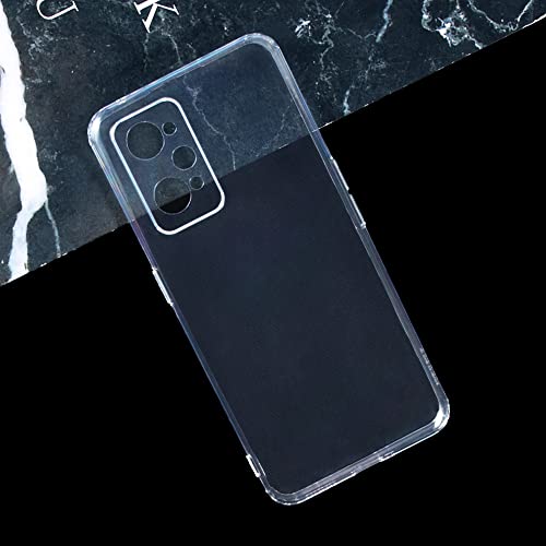 Shantime for Oppo Realme GT Neo 2 Case, Soft TPU Back Cover Shockproof Silicone Bumper Anti-Fingerprints Full-Body Protective Case Cover for Oppo Realme GT Neo 2 (6.62inch) (Transparent)