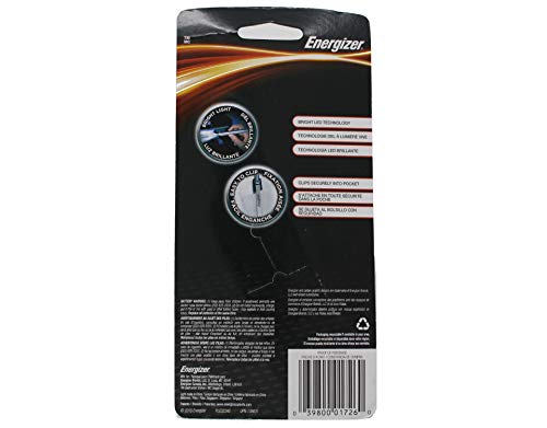 Energizer Aluminum Pen Led Flashlight, Black #TOP1
